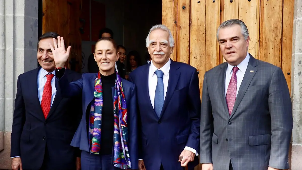 Claudia Sheinbaum tras la reunión con empresarios